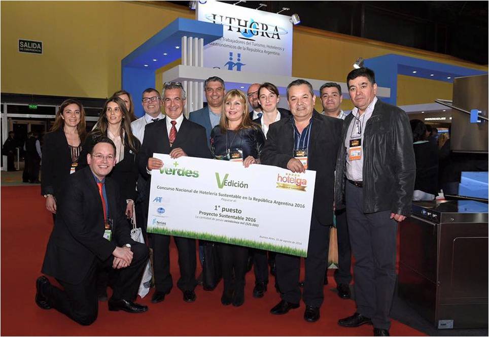 1º Premio Concurso Proyecto Sustentable - Hotelga 2016-2